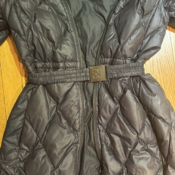 Coach down belted coat - size small - Picture 4 of 6